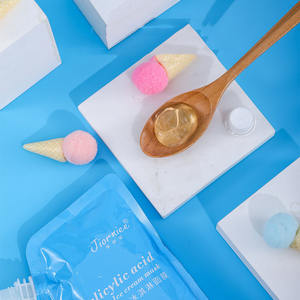 2025 pur naturel nettoyant acné réparation acné cicatrices hydratant acide salicylique visage crème glacée frottis masque - Product Image 4