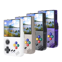 Consola de Juegos Retro JSgaming M19, Pantalla IPS de Alta Definición de 3.5 Pulgadas, 20000 Juegos Integrados, 3D, Regalo para Niños
