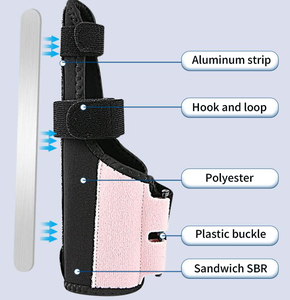 <span class=keywords><strong>Attelle</strong></span> de poignet respirante pour le petit doigt, <span class=keywords><strong>attelle</strong></span> de main légère pour le bureau et le sport, support personnalisé ODM à faible MOQ - Product Image 1