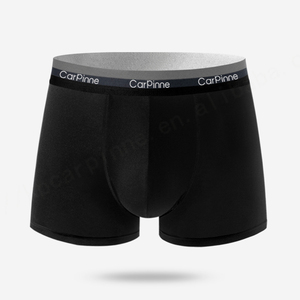 Calzoncillos bóxer para hombre de fabricantes 95 algodón 5 Spandex Xxx de talla grande bóxer de algodón transpirable para Hombre Ropa interior para hombre con logotipo - Product Image 3