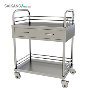 SKH006-1 Multifunctionele Rvs Medische Patiënt Chirurgisch Instrument <span class=keywords><strong>Trolley</strong></span> - Product Image 1