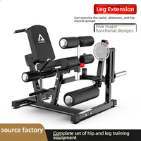 Appareil de musculation des fessiers pour Hip Thrust, Glute Drive, Kickback et Butt Lift, usage commercial, en acier, 50 kg, machine d'entraînement de gym