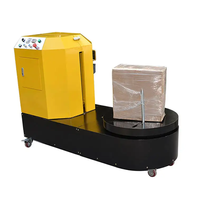 Airport Luggage Suitcase Packaging Machine/luggage Wrap Machines/luggage Wrapping Machine Packaging Machine
