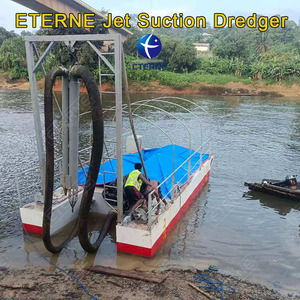 Máy hút bùn sông hồ 14 inch tùy chỉnh, máy nạo vét cát sông, trực tiếp từ nhà máy - Product Image 5