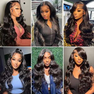 Peluca <span class=keywords><strong>de</strong></span> Cabello Humano Vietnamita Virgen <span class=keywords><strong>de</strong></span> 30 a 40 Pulgadas, con Frente <span class=keywords><strong>de</strong></span> Encaje HD 13x6, sin Pegamento, para Mujeres, 100% Cabello Humano, Proveedor Mayorista - Product Image 5