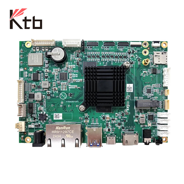 KTB-vRK76L 3.5-inch RK3576 8-core ARM SBC Mali-G52 6TOPS 3 MIPI CSI High-performance Industrial Computer Motherboard