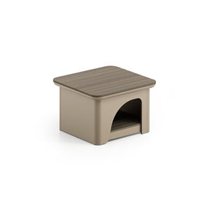 Moderno tavolo d'angolo del tavolo del centro legno minimizzato mobili di Design centro in legno tavolino da tè per soggiorno ufficio - Product Image 4