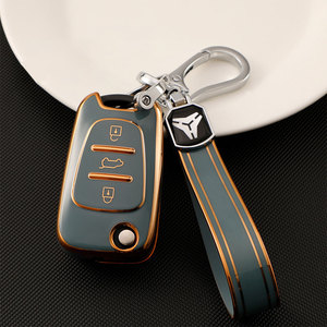 TPU xe lật <span class=keywords><strong>Key</strong></span> trường hợp bìa Shell Fob cho Hyundai <span class=keywords><strong>i20</strong></span> i30 ix20 iX35 Elantra Accent cho Kia Sportage Rio 3 Soul Optima Ceed K5 K2 - Product Image 3