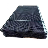 Maille de tamis ondulée en acier à haute teneur en manganèse pour concasseur, tamis vibrant pour carrière et sable minier