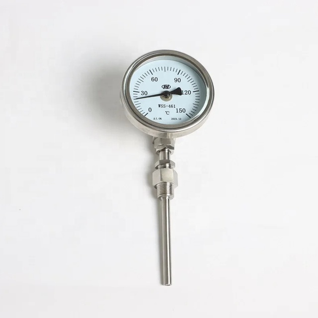 100C 200C 300C 500C Industrial Dial Type Bimetallic Thermometers