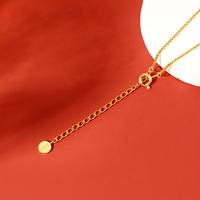 Collier avec pendentif éléphant en argent sterling 925 plaqué or 18 carats, chaîne à maillons, personnalisable, bijoux tendance pour mariage