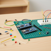 Placa de Desarrollo Atmega328P Nano V3.0, Kit a Precio de Fábrica, Interfaz MINI Mejorada, Puerto Serie USB CH340, 16MHz, para Experimentación y DIY