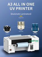 Artiprint Nouvelle Technologie A3 30cm AB Imprimante UV DTF Rouleau de Film d'Impression UV Autocollants Machine avec Laminage Automatique Impresora