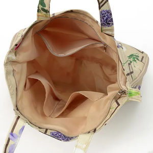 Grand sac à main en Polyester pour femmes, sac à main cadeau à la mode, sac de shopping à motif de fleurs brodées - Product Image 6