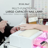 Lampe à ongles LED UV 36W avec repose-mains, écran LCD et 4 minuteurs, séchoir à vernis gel pour salon de manucure, marque privée OEM ODM
