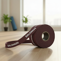 Ceinture en sangle de haute qualité avec logo personnalisé imprimé, bande élastique pour produits sportifs et de mode
