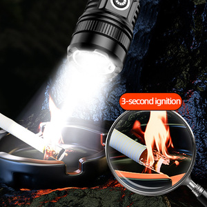 <span class=keywords><strong>Torcia</strong></span> <span class=keywords><strong>Tattica</strong></span> Mini EDC di Tendenza con Accensione Antivento, <span class=keywords><strong>Torcia</strong></span> Ricaricabile in Alluminio - Product Image 4