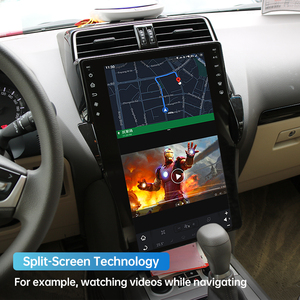 Radio estéreo para coche, navegación GPS para TOYOTA PRADO 2018-2023, <span class=keywords><strong>Android</strong></span> con CarPlay, Bluetooth, WiFi, Mirror Link, USB EN EL Kit de tablero - Product Image 4