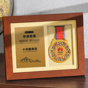 เหรียญโลหะ แผ่นไม้เนื้อแข็ง รางวัลที่ระลึกแบบกำหนดเอง สร้างสรรค์ สำหรับอาสาสมัคร เหรียญเกียรติยศ ของที่ระลึกเกษียณอายุ แผ่นประกาศเกียรติคุณ รางวัล - Product Image 4