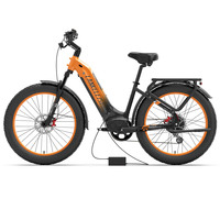 Vélo électrique tout-terrain MG600 Plus 250W 26 pouces avec freins à disque hydrauliques, moteur sans balais, batterie lithium longue autonomie, étanche, pour adulte
