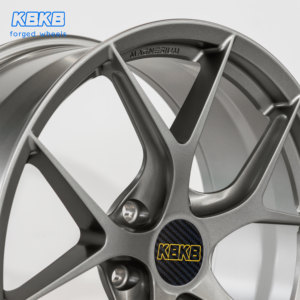 ล้อแมกนีเซียมฟอร์จ KBKB Super Lightweight ขนาด 17 18 19 20 21 นิ้ว สีเงิน สำหรับรถสปอร์ต รถแข่ง ประสิทธิภาพสูง รับผลิตแบบ OEM ODM - Product Image 4