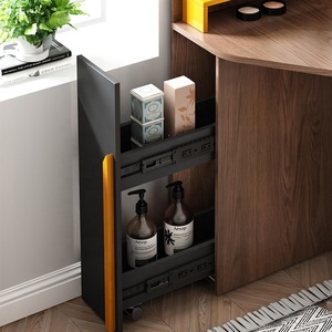 <span class=keywords><strong>Mueble</strong></span> de Dormitorio con Espejo, Tocador de <span class=keywords><strong>Maquillaje</strong></span> Esquinero con Almacenamiento, Cómoda de Madera - Product Image 4