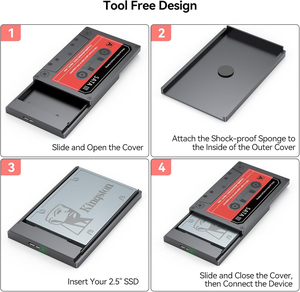 Modèle de bande <span class=keywords><strong>classique</strong></span> boîtier de <span class=keywords><strong>disque</strong></span> <span class=keywords><strong>dur</strong></span> 2.5 pouces HDD SSD SATA vers USB 3.0 boîtier de <span class=keywords><strong>disque</strong></span> <span class=keywords><strong>dur</strong></span> externe pour ordinateur portable - Product Image 4