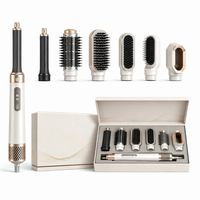 Sèche-cheveux et brosse multi-styler électrique haute vitesse HS-08 6 en 1, sèche-cheveux et styler en une seule étape, cadeaux pour femmes