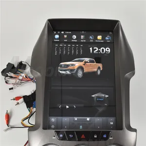 Tesla multimídia para carro, rádio para carro com android 12.1 polegadas, touch screen, multimídia, para ford ranger f250 2011-2019 gps, dsp uint, auto radio e dvd player