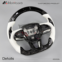 Volant personnalisé en fibre de carbone forgée avec LED pour Dodge Charger Challenger Hellcat SRT 392 R/T Scat Pack GT Daytona 2013-2023