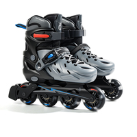 Produit phare : Patins à roulettes de slalom freestyle professionnels pour l'extérieur, nouveau design, roues légères en PU 82A, roulements ABEC-7