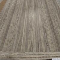 Panneau de contreplaqué de 17 mm en promotion, panneaux de bois stratifiés / contreplaqués, couleur blanche, finition brillante UV