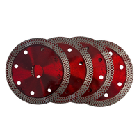 Disque de coupe diamanté super fin de 115 mm (4,5 po) pour carrelage céramique, lame de scie tranchante sans éclats pour meuleuse d'angle