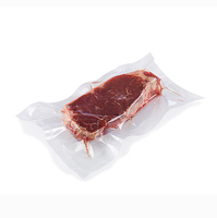 Sacs d'emballage texturés personnalisés Sacs scellés sous vide pré-découpés en rouleau Sacs de scellage sous vide en plastique transparent gaufré en nylon