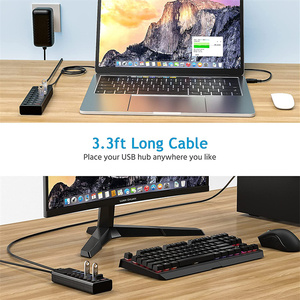 Công Nghiệp 2.4A Sạc Usb3.0 Dữ Liệu Tốc Độ Cao <span class=keywords><strong>Usb</strong></span> 3.0 <span class=keywords><strong>Hub</strong></span> 7 Cổng On Off Multi <span class=keywords><strong>Usb</strong></span> Splitter <span class=keywords><strong>4</strong></span> <span class=keywords><strong>5</strong></span> 8 11 20 Cổng - Product Image 5