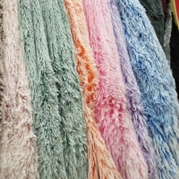 Chine Fabricant Jouets Couverture, Coussin Doux 20mm 40mm Dos Impression 100% Polyester Cheveux Longs Pv Peluche Tissu