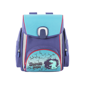 Mochila escolar personalizada Sesame Baby para primaria, grados 1-3, estilo británico, unisex, ligera, duradera, de microfibra y cuero sintético. - Product Image 2