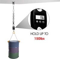 Support de fixation rotatif en PVC robuste pour tube d'échappement