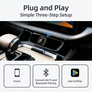 Receptor Transmisor WiFi Universal para Coche con Conexión Telefónica, Caja Inalámbrica CarPlay Personalizada Directa de Fábrica - Product Image 5