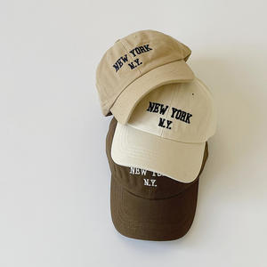 หมวกเบสบอลเด็กแฟชั่นฤดูใบไม้ผลิใหม่ <span class=keywords><strong>MTBB</strong></span> 2022 ปักโลโก้ตามสั่ง หมวกกอล์ฟ NY ลายตัวอักษรผ้าฝ้าย - Product Image 2