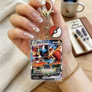 พวงกุญแจอะคริลิคโปเกมอนภาษาอังกฤษ PTCG Pocket Elves หมายเลข 201-300  ลาย Clefairy, <span class=keywords><strong>Butterfree</strong></span>, Umbreon  ของขวัญสำหรับแขวนกระเป๋า - Product Image 5