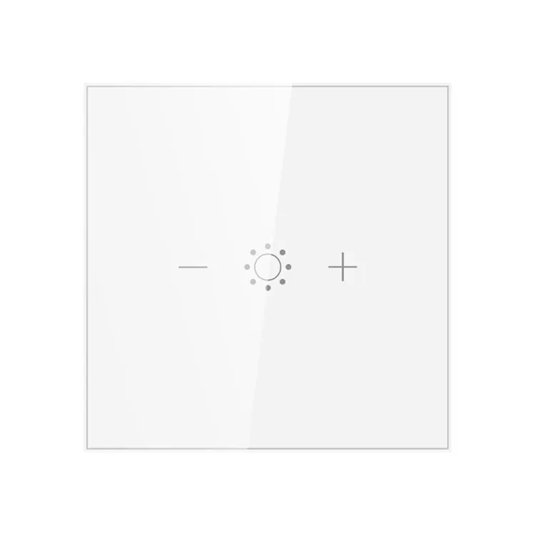 Smart LED Light WiFi Dimmer Switch Tempered Glass Touch Panel Smart Dimmer Switch