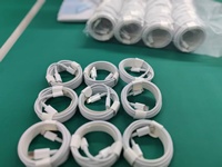 Cable de Carga Rápida PD27W de 1.5M 3A, Tipo-C a Tipo-C, con Conductor de Cobre Puro y Blindaje de Lámina, para iOS y Computadora