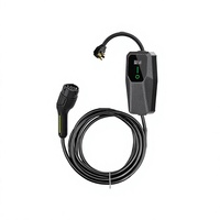 Station de recharge rapide pour véhicules électriques personnalisable, directement de l'usine, IEC 62196 Type 2, 3,5/7/11/22 kW, chargeur EV portable EVSE