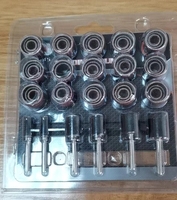 Kit d'outils de ponçage abrasif pour aluminium PEX, comprenant une tête de ponçage à lamelles coniques miniatures, un tambour de ponçage à bande et des manchons de ponçage