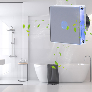 Ventilateur d'extraction de salle de bain puissant de 100 mm/4 po avec capteur de mouvement PIR, étanche, pour plafond, toilettes, électrique, personnalisable OEM - Product Image 5