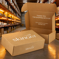 Emballage personnalisé en carton ondulé, boîte d'expédition en carton ondulé, boîte à courrier en carton ondulé, boîtes en papier avec logo