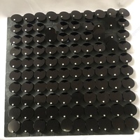 Papan Cakram Payet Panel Dekoratif Warna-warni Dekorasi Berdiri Dekorasi 3d Efek Cermin Berkilau Latar Belakang Hitam Gemerlap Dinding