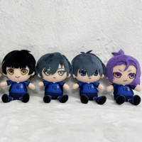 5 Styles Nouveaux Peluches Anime BLUE LOCK Yoichi Rin Reo Meguru Hyoma Jouet en Peluche 14cm Cadeaux pour Enfants Garçons