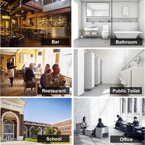 Cubículos de Baño Modernos y Ecológicos de HPL para Apartamentos, Spas, Hoteles, Hospitales, <span class=keywords><strong>Duchas</strong></span> Públicas, Gimnasios - Product Image 4